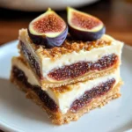 Decadent Fig and Cream Cheese Bars - Alrightwithme