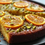 Flourless Orange Pistachio Cake
