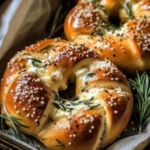 Mozzarella Stuffed Soft Pretzels