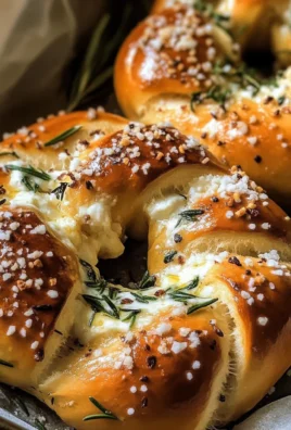 Mozzarella Stuffed Soft Pretzels