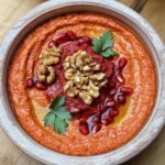 Muchicken hammara (Syrian Roasted Red Pepper Dip)