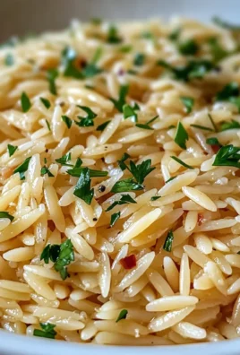 Orzo Rice Pilaf with Garlic and Herbs
