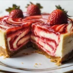 Strawberry Swirl Cheesecake Recipe