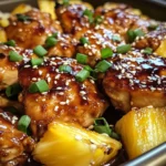 Baked Teriyaki Chicken with Pineapple