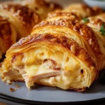Baked Turkey and Cheese Croissant Recipe