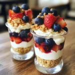 Berry Cheesecake Parfaits