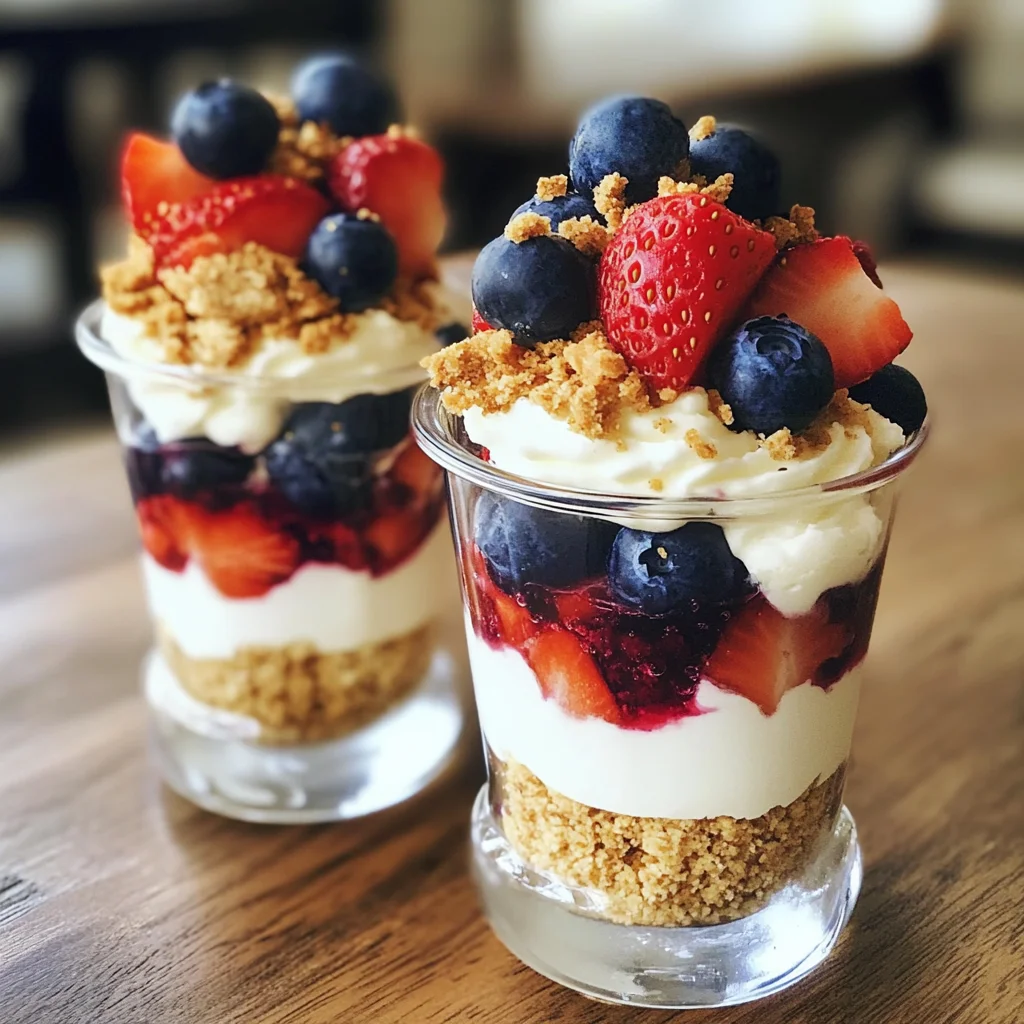 Berry Cheesecake Parfaits