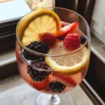 Berry Rosé Sangria Cocktail Recipe