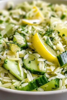 Best Cucumber Lemon Orzo Salad
