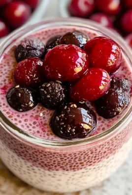 Cherry Chia Pudding