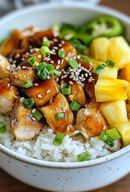 Chicken Teriyaki Pineapple Bowl: An Amazing Ultimate Recipe