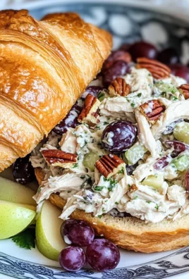 Croissant Chicken Salad Sandwiches