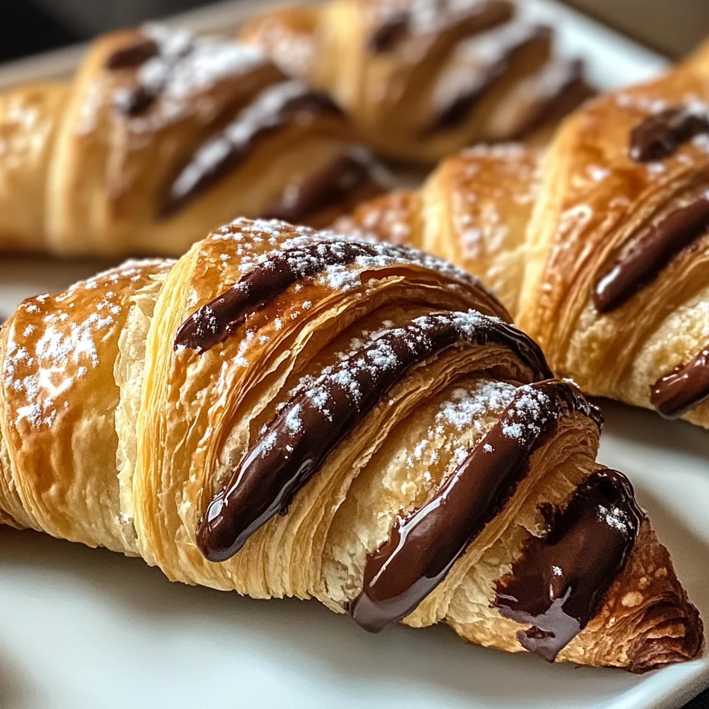 Deliciously Flaky Homemade Chocolate Croissants Made Easy