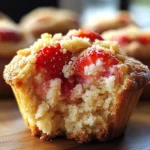 Delightful Fresh Strawberry Muffins