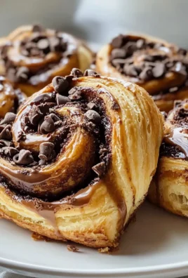 Easy Chocolate Croissant Cinnamon Rolls