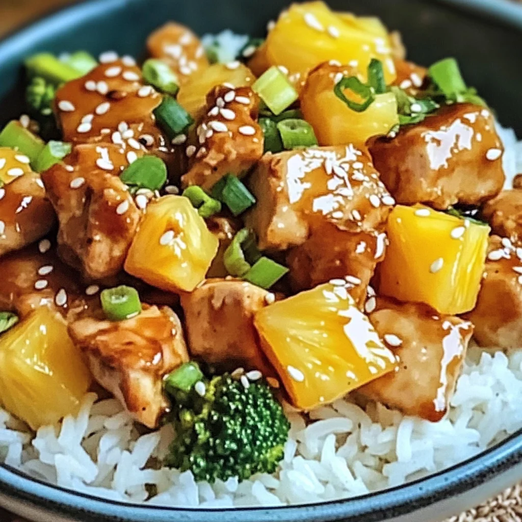 Easy Pineapple Chicken with Rice: An Incredible Ultimate Recipe