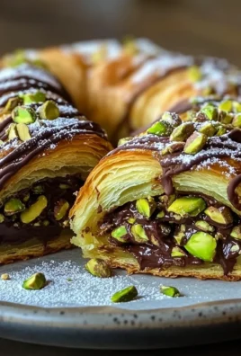 Easy Pistachio Chocolate Croissant Recipe | Homemade French Treat