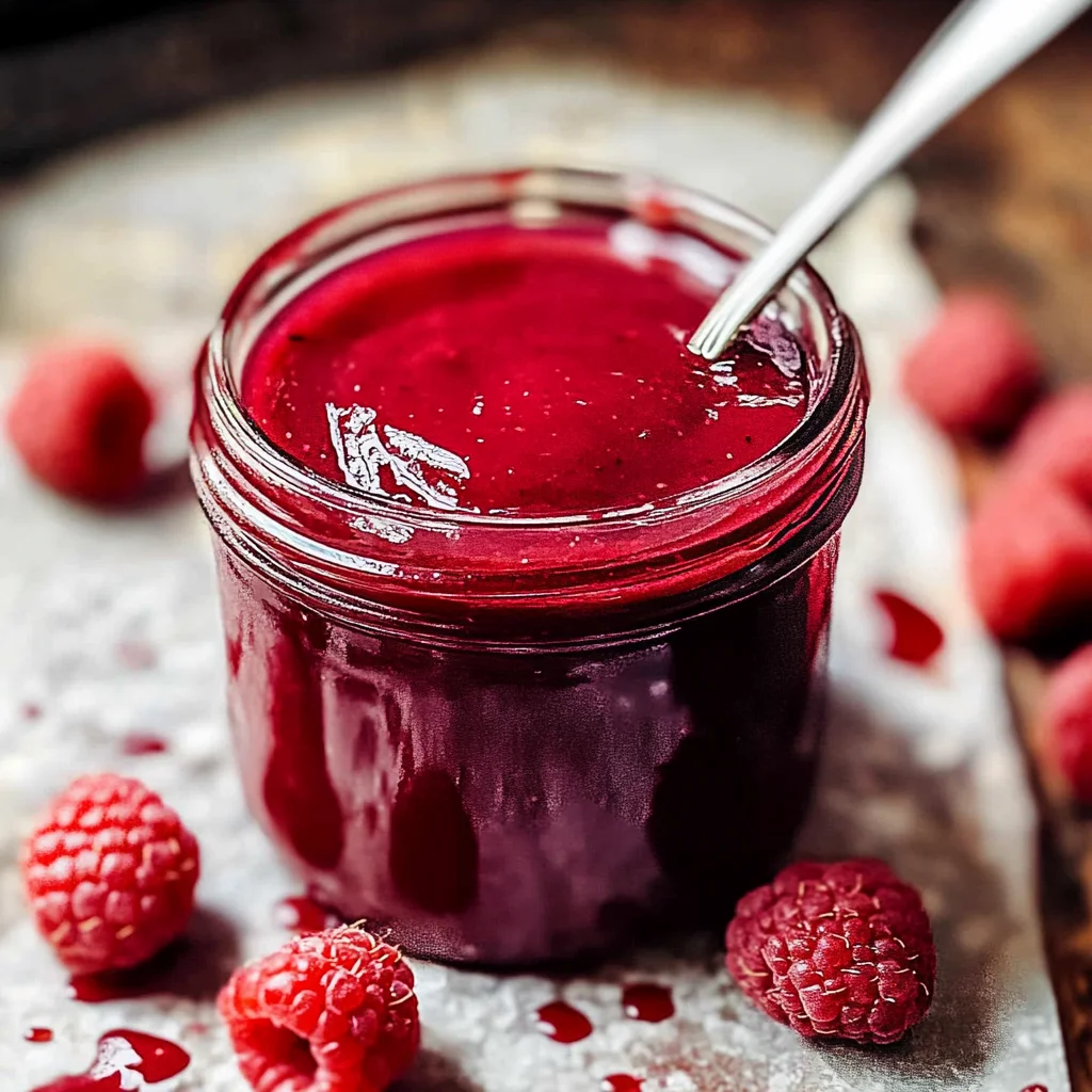 Easy Raspberry Coulis