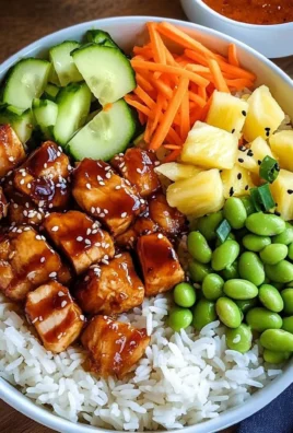 Hawaiian Chicken Poke Bowl
