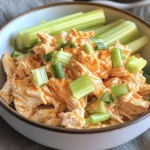 High Protein Buffalo Chicken Salad (Healthy, Easy)