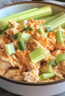 High Protein Buffalo Chicken Salad (Healthy, Easy)