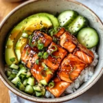 Honey Glazed Salmon Bowl: Quick, Healthy & Delicious Dinner