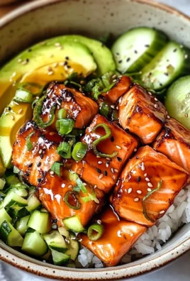 Honey Glazed Salmon Bowl: Quick, Healthy & Delicious Dinner