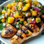 Honey Lime Chicken with Mango Salsa