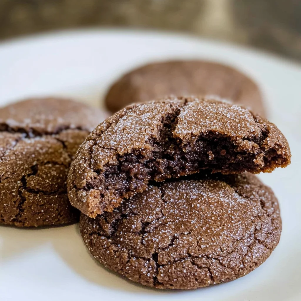 Mexican Hot Chocolate Cookies (Chocolate Snickerdoodles)