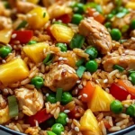Pineapple Chicken Fried Rice