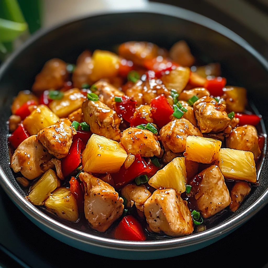 Pineapple Chicken Stir-Fry
