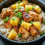 Pineapple Chicken and Rice