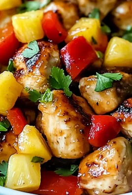 Pineapple Chicken and Rice Recipe -Tropical Dinner Ideas