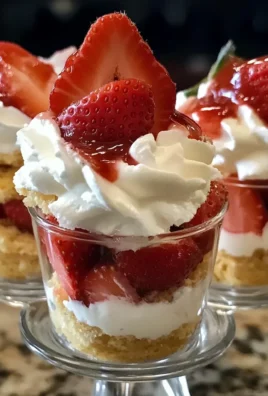 Quick Strawberry Shortcake Cups