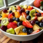 Refreshing Fruit Salad with Honey Lime Dressing