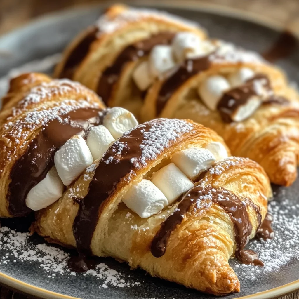 S'mores Crescent Rolls