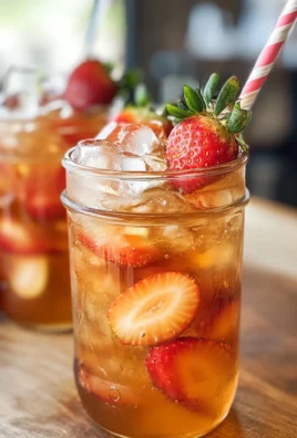 Southern Strawberry Sweet Iced Tea