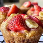 Strawberry Banana Muffins