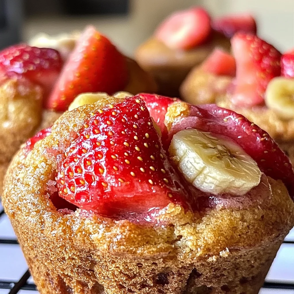 Strawberry Banana Muffins