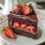 Strawberry Chocolate Cake – A Luscious, Decadent Treat
