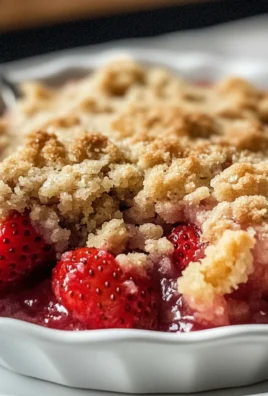 Strawberry Crumble