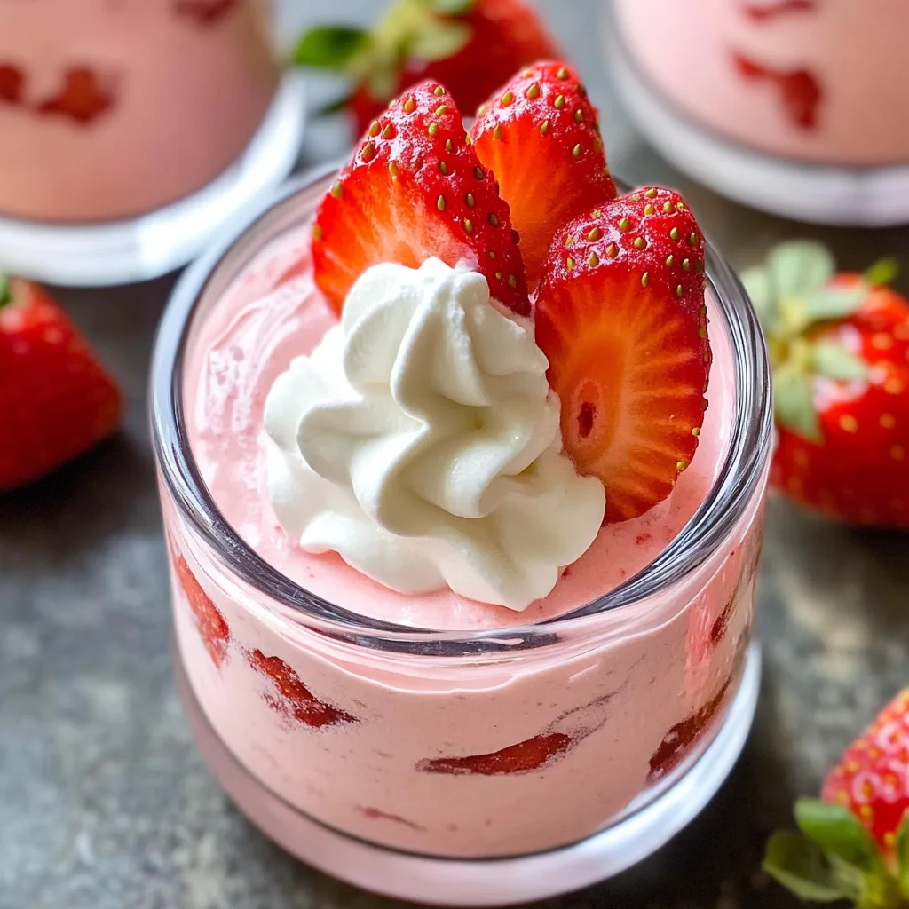 Strawberry Mousse