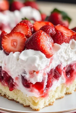 Strawberry Shortcake Poke Cake