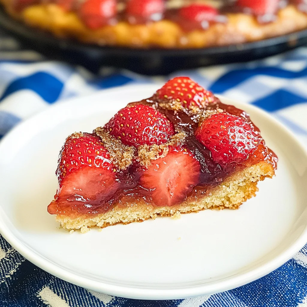 Strawberry Upside Down Cake