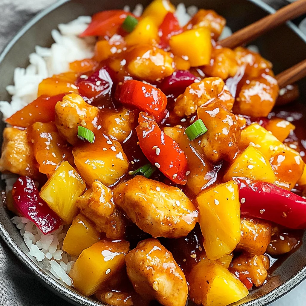 Sweet And Sour Chicken Recipe