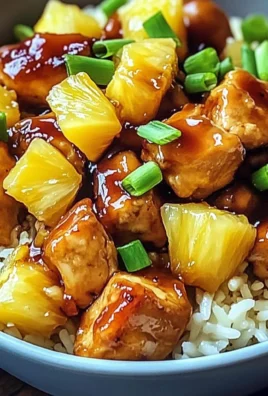 Sweet and Savory Pineapple Chicken and Rice