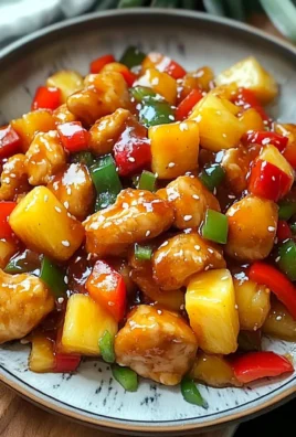 Sweet and Sour Chicken with Pineapple
